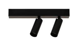 Antidark Kjøkkenbelysning Tak|Spotter & Skinner<A block slim dobbel spot med base 2700K 2 x 9,1 Watt - Dimbar