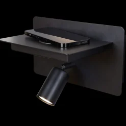 Ms - belysning Vegglamper Med Usb<Ace vegglampe med trådløs lading USB A og C