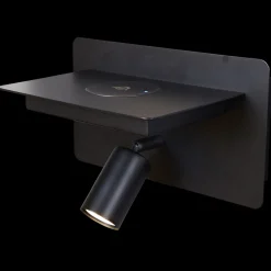 Ms - belysning Vegglamper Med Usb<Ace vegglampe med trådløs lading USB A og C