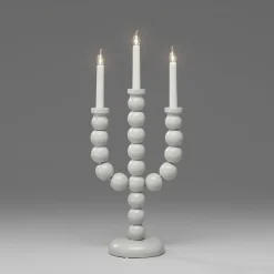 Konstsmide Adventsstaker<Adventsstake 3 armet - Grå