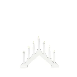 Konstsmide Adventsstaker|Julebelysning På Batteri<Adventsstake 7 lys på batteri -