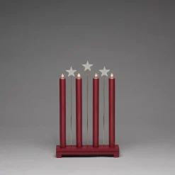 Konstsmide Adventsstaker<Adventsstake med stjerner