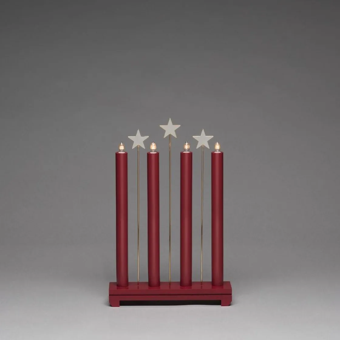 Konstsmide Adventsstaker<Adventsstake med stjerner