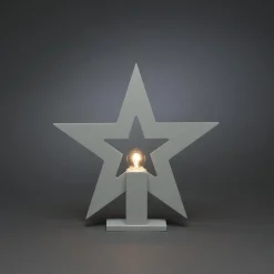 Konstsmide Adventsstjerner<Adventsstjerne på fot 35 cm