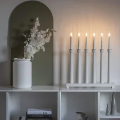 Konstsmide Adventsstaker<Adventstake 6 armet metall