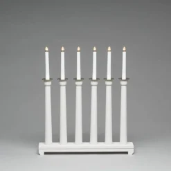 Konstsmide Adventsstaker<Adventstake 6 armet metall