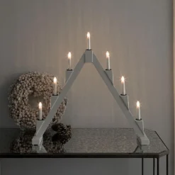 Konstsmide Adventsstaker<Adventstake 7 armet sammenleggbar