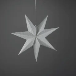 Konstsmide Adventsstjerner<Adventstjerne 60 cm med broderi