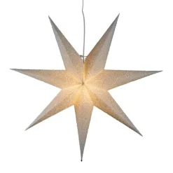 Konstsmide Adventsstjerner<Adventstjerne 80 cm med broderi