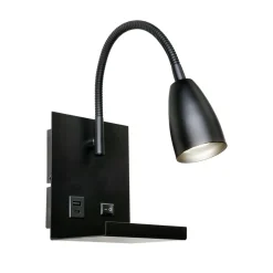 Ms - belysning Leselamper|Vegglamper Med Usb<Ajax vegglampe med USB A og C -