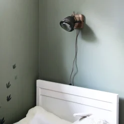 Aneta Lighting Leselamper<Alaska vegglampe metall/