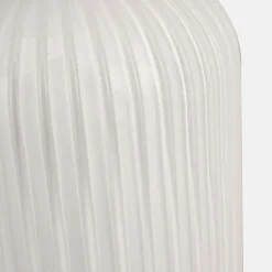 Pacific Lifestyle Kjøkkenbelysning Tak|Takpendler<Alessia takpendel 15 cm ribbet glass - Opal/Messingfarget