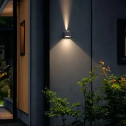 Philips Utelamper Med Opp/Ned Lys<Alix vegglampe opp/ned utendørs IP44 4,3W 2700 Kelvin