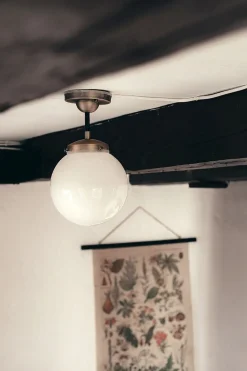 Globen Lighting Kjøkkenbelysning Tak|Taklamper / Takplafonder<Ally Plafond IP44 - Antikk