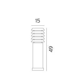 Norlys Lightup-Pris|Pullert<Alta pullert - 49cm