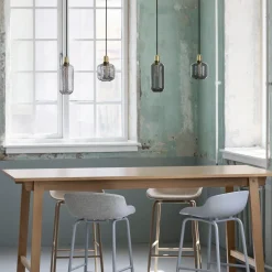 Normann Copenhagen Kjøkkenbelysning Tak|Takpendler<Amp pendel L - Røyk/Messing