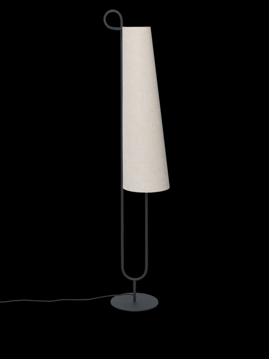 Ferm Living Interiørlamper Gulv<Ancora gulvlampe - Svart/Natural