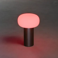 Konstsmide Oppladbare Bordlamper<Antibes oppladbar bordlampe 2700/3000/4000K og RGB IP54 Dimbar - grå
