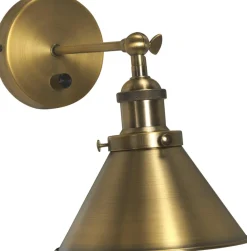 Pr home of Scandinavia Ab Leselamper<Anton vegglampe - Antikk messing