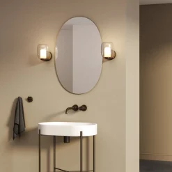 Astro Lighting Baderomsbelysning Vegg<Aquina vegglampe opp eller ned IP44 G9