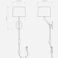 Astro Lighting Interiørlamper<Arbor vegglampe