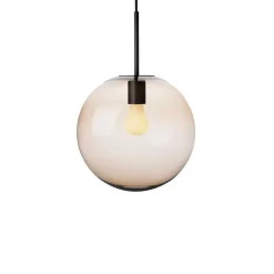 Hadeland Glassverk Kjøkkenbelysning Tak|Takpendler<Arkivlampe 4014 30 cm - Kakao - Sort