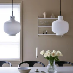 Hadeland Glassverk Kjøkkenbelysning Tak|Takpendler<Arkivlampe 4180 - Large - Matt - Matt Sort