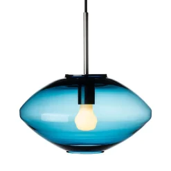 Hadeland Glassverk Kjøkkenbelysning Tak|Takpendler<Arkivlampe 4280 - Stålblå - Stål