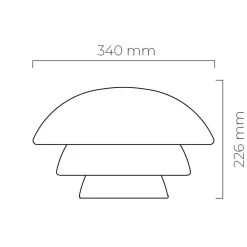 Hadeland Glassverk Kjøkkenbelysning Tak|Takpendler<Arkivlampe 4006 Large - Grå - Stål