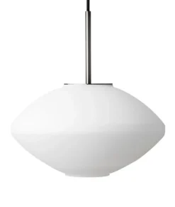 Hadeland Glassverk Kjøkkenbelysning Tak|Takpendler<Arkivlampe 4280 Matt Hvit Sandblåst - Stål