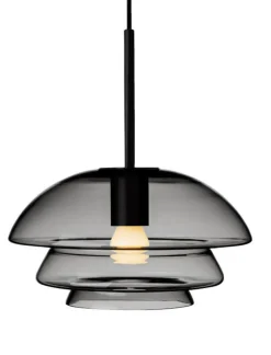 Hadeland Glassverk Kjøkkenbelysning Tak|Takpendler<Arkivlampe 4006 Small - - Matt Sort