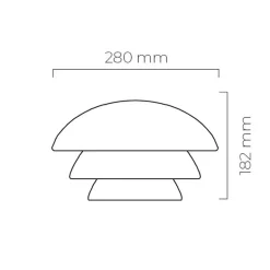 Hadeland Glassverk Kjøkkenbelysning Tak|Takpendler<Arkivlampe 4006 Small - Hvit - Matt Messing