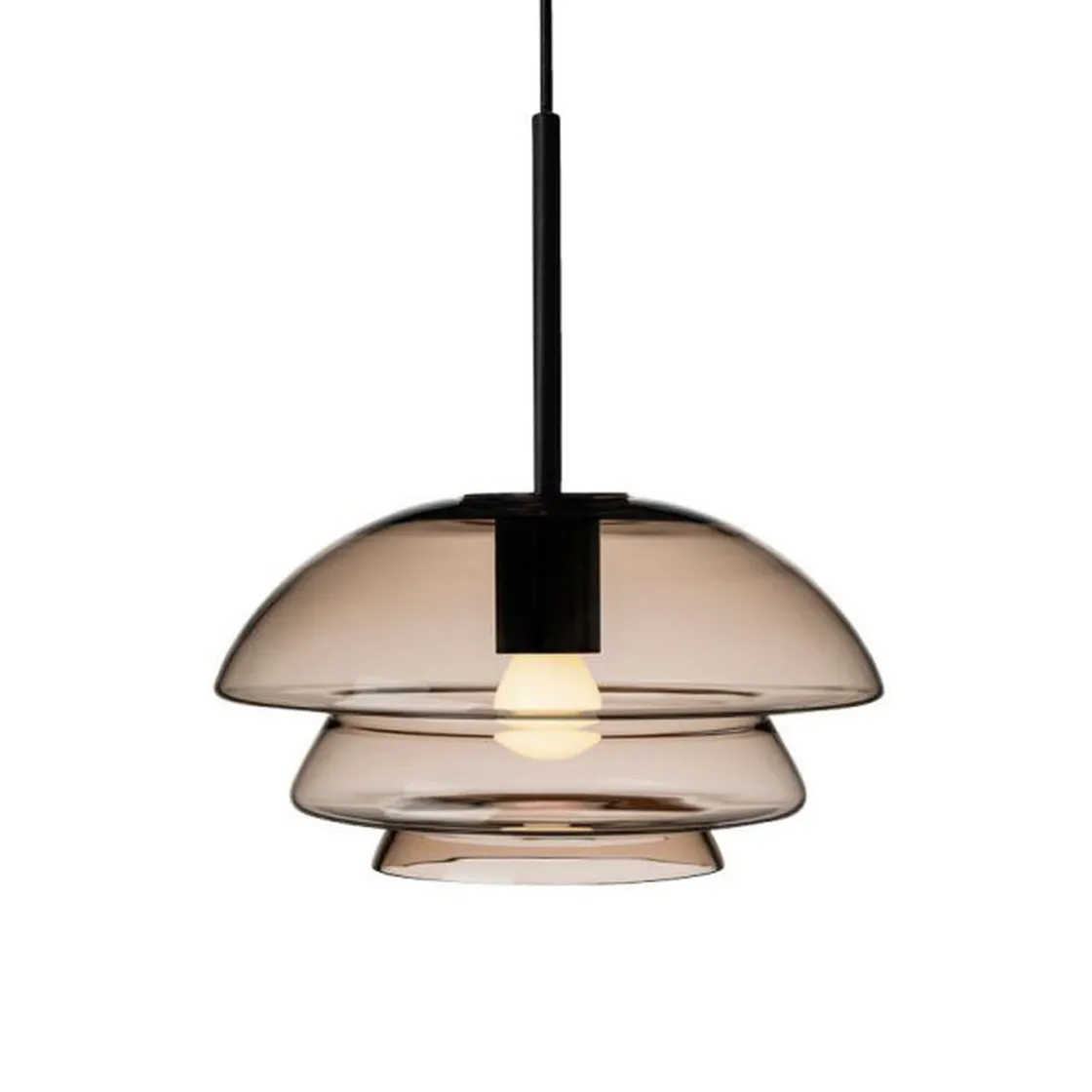 Hadeland Glassverk Kjøkkenbelysning Tak|Takpendler<Arkivlampe 4006 Small - - Sort