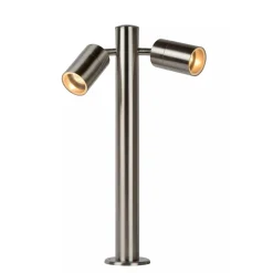 Lucide Pullert<Arne pullert utendørs 2 arm IP44 GU10 50 cm - Satin