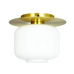 Dyberg Larsen Kjøkkenbelysning Tak|Taklamper / Takplafonder<Arp taklampe 20 cm - Opal/Messingfarget