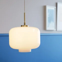 Dyberg Larsen Kjøkkenbelysning Tak|Takpendler<Arp takpendel 25 cm - Messing/Opal glass