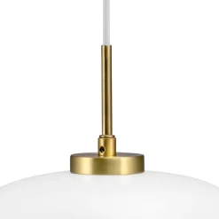 Dyberg Larsen Kjøkkenbelysning Tak|Takpendler<Arp takpendel 25 cm - Messing/Opal glass
