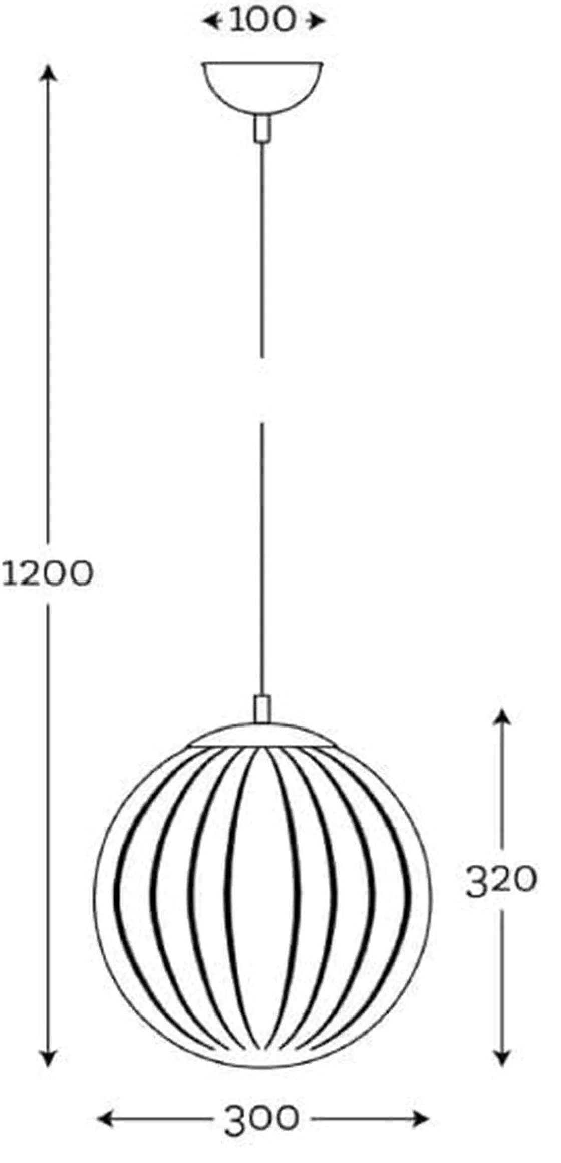 NorDesign Takpendler|Kjøkkenbelysning Tak<Arran takpendel 30 cm - /Gråfarget glass