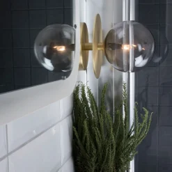 Globen Lighting Kjøkkenbelysning Tak|Taklamper / Takplafonder<Art deco tak/vegglampe IP44