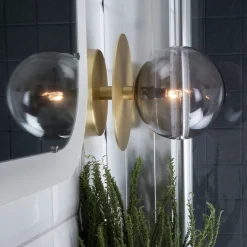 Globen Lighting Kjøkkenbelysning Tak|Taklamper / Takplafonder<Art deco tak/vegglampe IP44