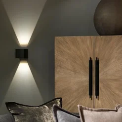 Sg Armaturen As Lightup-Pris|Utelamper Med Opp/Ned Lys<Artes vegglampe utendørs IP65 3000K dimbar