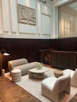 Ferm Living Interiørlamper Gulv|Leselamper Gulv<Arum gulvlampe - cashmere