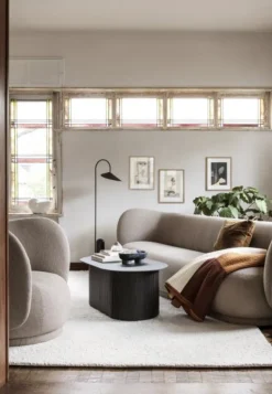 Ferm Living Interiørlamper Gulv|Leselamper Gulv<Arum gulvlampe - svart