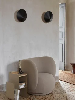 Ferm Living Interiørlamper<Arum vegglampe sconce - svart