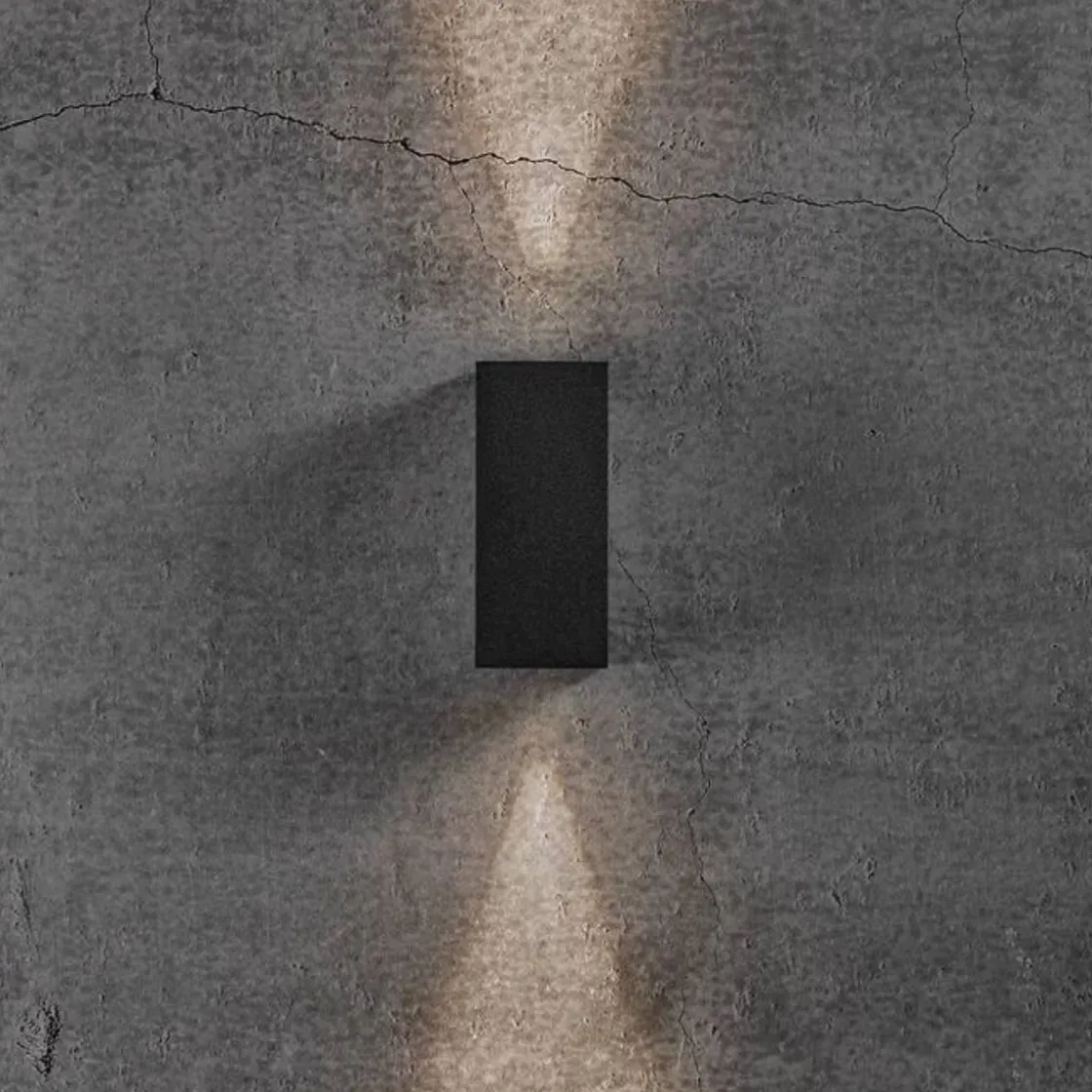 Nordlux Utelamper Med Opp/Ned Lys<Asbol Kubi vegglampe opp/ned utendørs IP44 -