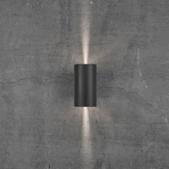 Nordlux Utelamper Med Opp/Ned Lys<Asbol vegglampe opp/ned 2 x 6,5W IP44 -