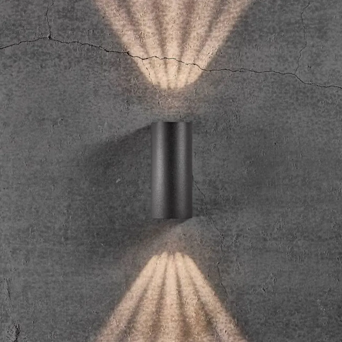 Nordlux Utelamper Med Opp/Ned Lys<Asbol vegglampe opp/ned 2 x 6,5W IP44 -