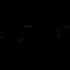 Astro Lighting Kjøkkenbelysning Tak|Spotter & Skinner<Ascoli Four Bar