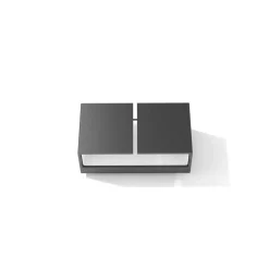 LOOM Design Utelamper Med Opp/Ned Lys<Ask vegglampe opp/ned utendørs 11W 2700K IP65 -