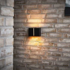 LOOM Design Utelamper Med Opp/Ned Lys<Ask vegglampe opp/ned utendørs 11W 2700K IP65 -